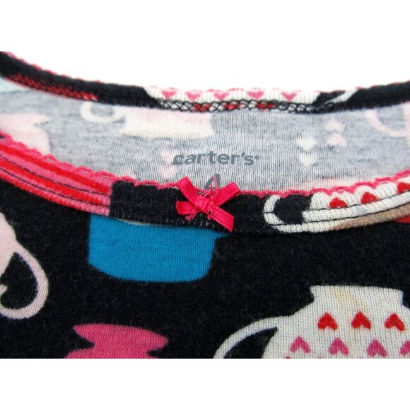 Vintage Girls Pajama Lot Toddler 4T Pink Purple Disney Carters Hello Kitty Y2K - Picture 7 of 16